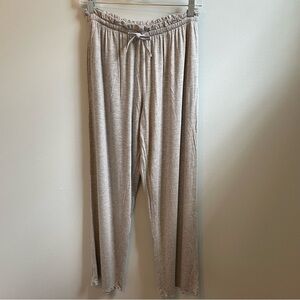 Bamboo Lounge Wear Pants Size S Light Grey Pajama Bottoms Super Soft Stretchy